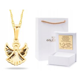  GOLDMEDAILLENKETTE TAUFE HEILIGE KOMMUNION 333