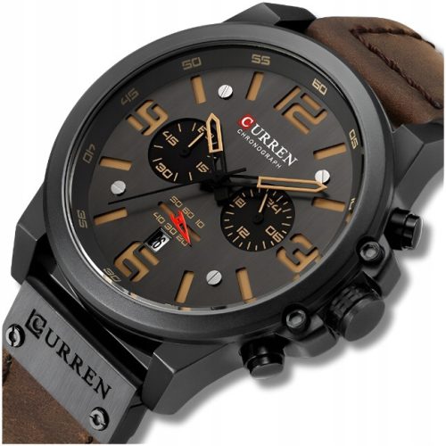  CURREN HERRENUHR KLASSISCH ELEGANTER CHRONOGRAPH DATUMSANZEIGE 6 FARBEN