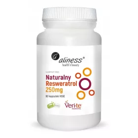   Natürlicher Trans-Resveratrol Veri-te™ 250mg - Hochrein durch Fermentationsprozess, 60 Kapseln