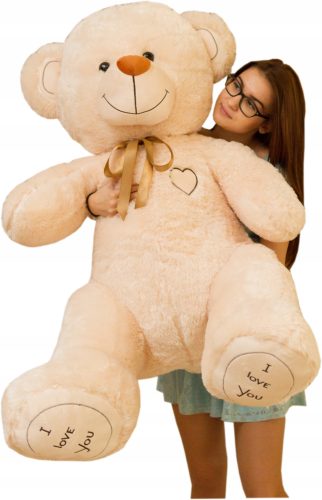  Odol-Plusz Maskottchen, beige Teddybär, 160 cm