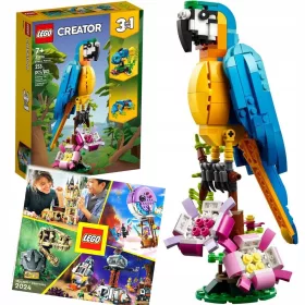    LEGO Creator 3 in 1 31136 Exotischer Papagei 3in1 + LEGO KATALOG 2024 NEU