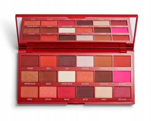  Makeup Revolution I Heart Revolution Red Velvet Chocolate Lidschatten-Palette