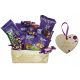  GESCHENKKORB MIT GRAVIERTEM MILKA-GESCHENK Muttertag für Papa, KINDGEBURTSTAG