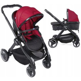  Chicco Fully Kinderwagen schwarz und rot