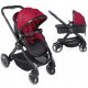  Chicco Fully Kinderwagen schwarz und rot