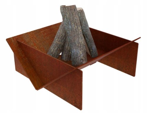  Gartenkamin CORTENSTAHL 50x50x20cm - VIRIDI