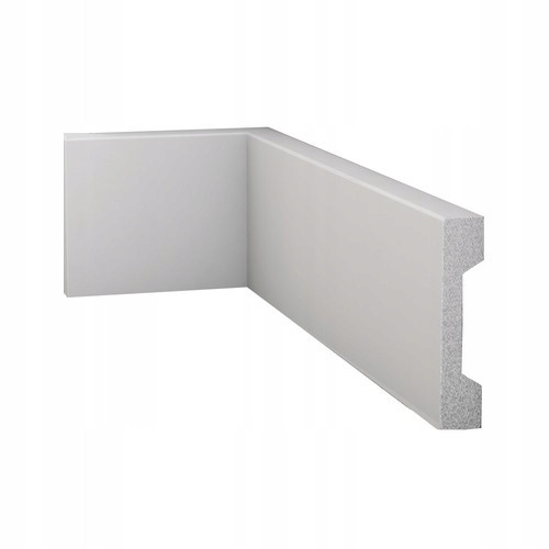 Streifen-PVC-Fensterabdeckungen 12 x 58, Länge 200 cm, weiß