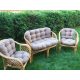  RATTAN Kissen 6 Stück LIRA beige cappuccino