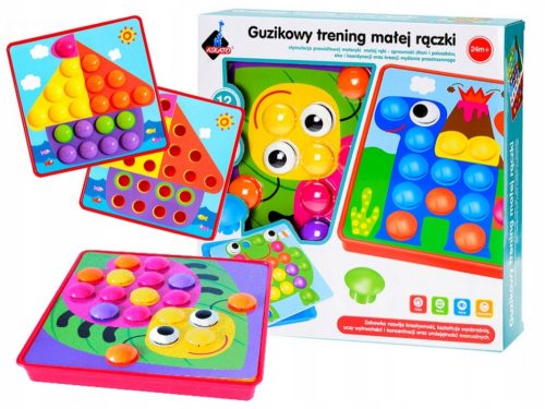  Askato-Puzzle Knopftraining für die kleine Hand