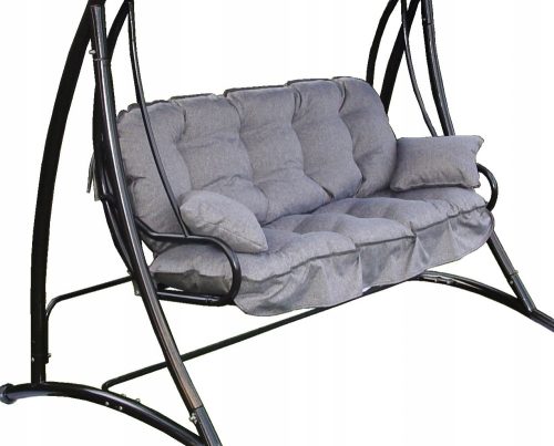 Kissen für Stühle, Sessel für Garten und Terrasse PPHU Zofia Wykręt Kissen 135 x 48 x 10 grau