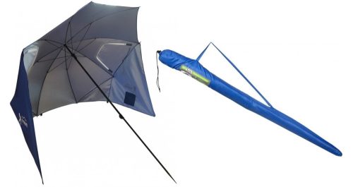 Sonnenschirm für Terrasse und Garten - Schirmzelt Strandschirm 240cm Royblau