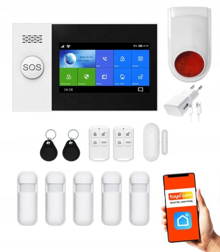 Drahtloses GSM-WiFi-Alarmset SMS TUYA APP