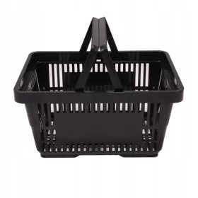 Einkaufskörbe, Körbe, Korb 15 Stück Schwarz