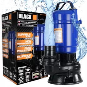  Tiefbrunnenpumpe Schwarz 2600 W 12000 l/h