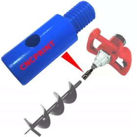 M14 Mischeradapter für Erdbohrer, Erdbohrer