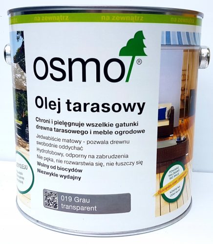 Osmo 019 Terrassenöl grau 2,5 l