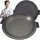  Gusseisen Grillpfanne, Kesselschale, Ungarischer Jagdgrill, 2,5l