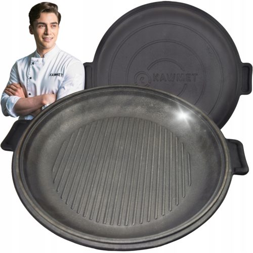  Gusseisen Grillpfanne, Kesselschale, Ungarischer Jagdgrill, 2,5l