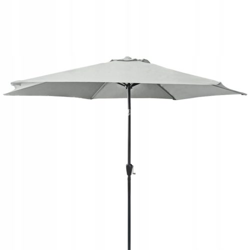 Sonnenschirm für Terrasse und Garten - Klassischer Regenschirm Kontrast Beige und Braun 300 x 250 cm