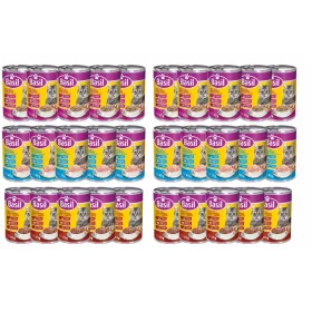    Nassfutter für Katzen, Basilikum, Geschmacksmischung, 12,45 kg