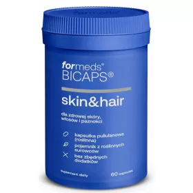   BICAPS® SKIN&HAIR: Nahrungsergänzungsmittel für Haut, Haare & Nägel - 60 Kapseln