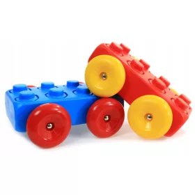  MEGA BLOCKS BRICKS mit Rädern, 2 Stück. Marioinex