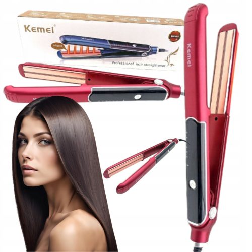  Haarglätter Infrarot-Ionisation + CURLS HAIR 2in1 PRO KAMEI