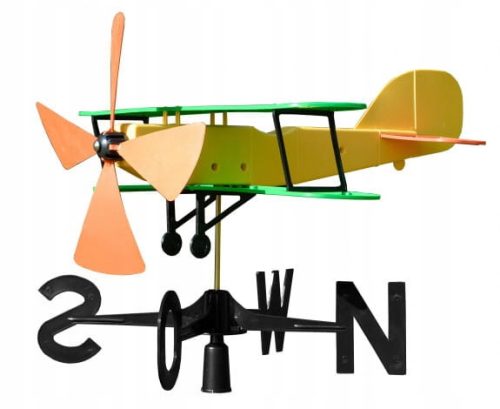  Wetterfahne 55x47 cm, Kunststoff, Doppeldecker