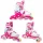  Croxer Missy 3in1 verstellbare Rollschuhe, Größe 27 - 30, rosa