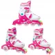 Croxer Missy 3in1 verstellbare Rollschuhe, Größe 27 - 30, rosa