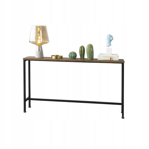  SoBuy Konsole aus dunkler Buche, matt, 120 x 65 x 20 cm