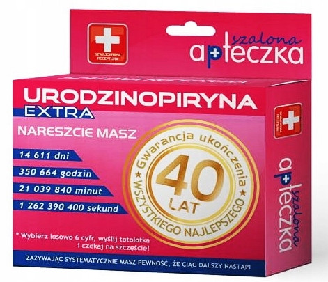 Coole, lustige Gadgets Schokoladendragees Szalona Erste-Hilfe-Set Urodzinpiryna