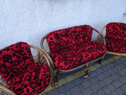  Kissen für RATTAN-Set 6 Teile STEVE MOSAIK