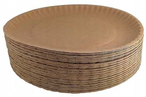 Einweggeschirr Einweggeschirr Pappteller 18 cm 100 Stk