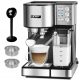  Yoer Lattimo 1350 W automatische Espressomaschine Silber/Grau