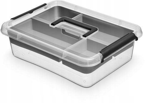 Boxen, Aufbewahrungsbehälter, Organizer BOXBEHÄLTER 8,5 L + Organizer für Kleinteile