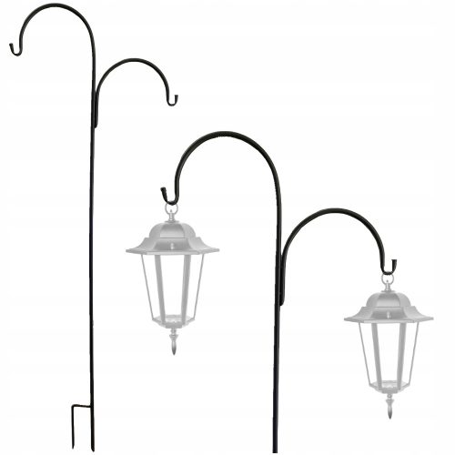  Bodenaufhänger HOOK für Blumentöpfe, DOUBLE, verstärkt