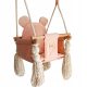  EDISA - Kinderschaukel, versteift, Geschenk fürs Gartenzimmer, VELVET BEAR