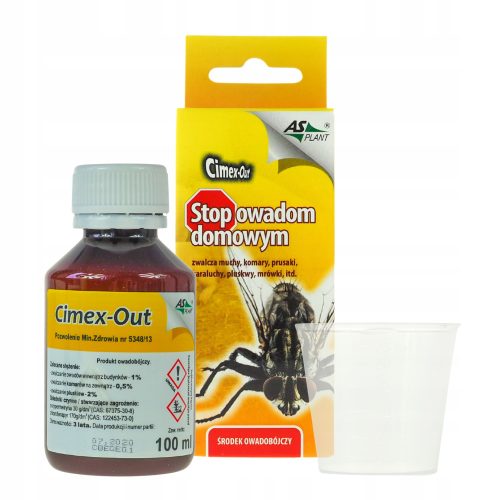  Flüssigkeit gegen Kakerlaken, Zecken, Mücken, Motten, Ameisen, Fliegen, Wanzen, Silberfischchen Asplant 0,15 kg 50 ml