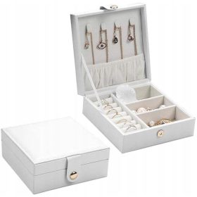  Schatullenbox-Organizer FÜR Schmuck weiß C8