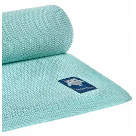  Huuhuu Decke 80 x 100 cm in Grüntönen