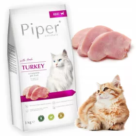  DOLINA NOTECI Piper Trockenfutter KATZE TRUTHAHN 3 kg