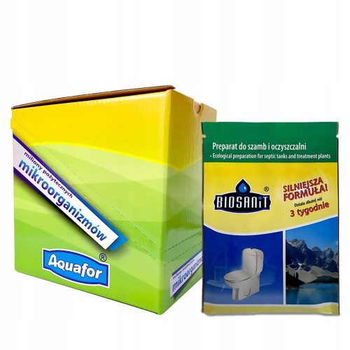  Bakterien für Kläranlagen Biosanit Beutel 20 Stk.