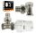  Eckiges Thermostatset Invena CD-72-K15-X