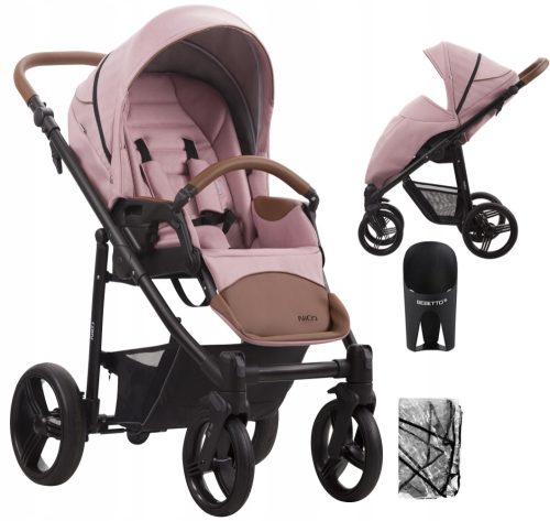  Bebetto Nico rosa Kinderwagen
