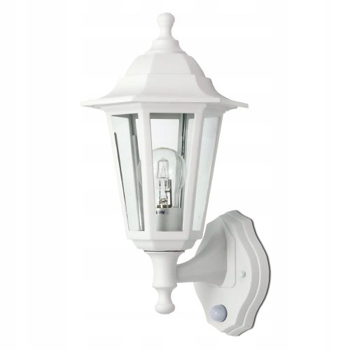 Gartenwandlampen, außen Kwazar Luminaire Gartenwandleuchte weiß E27 60 W