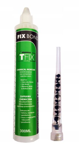Set bestehend aus 1 Stück Harz + 2 Mischern Prien T-fix Bond 06301tfix 300 ml