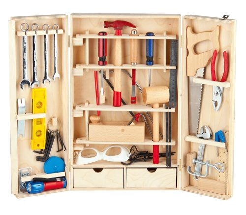  Leomark Tools 50-teiliges Kinderwerkzeugset.