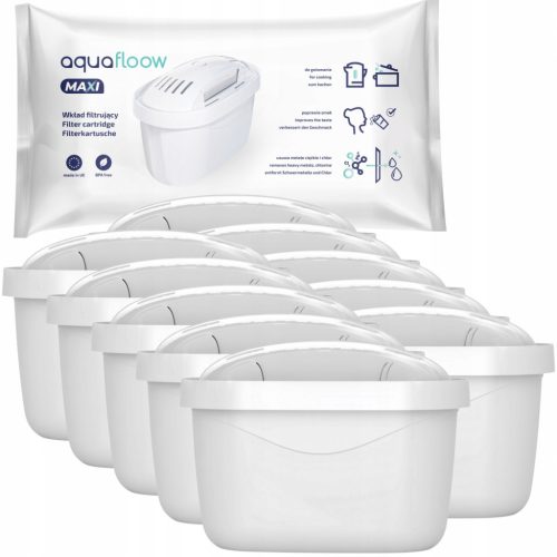  AquaFlow Wasserfilter für die Brita Dafi Filterkanne, Ersatz, 10 Stk