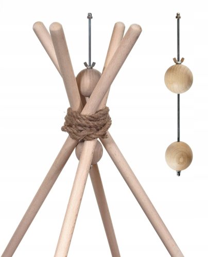 Iglo Kinderzelt, Wigwam Hdw-Holz 12 m +